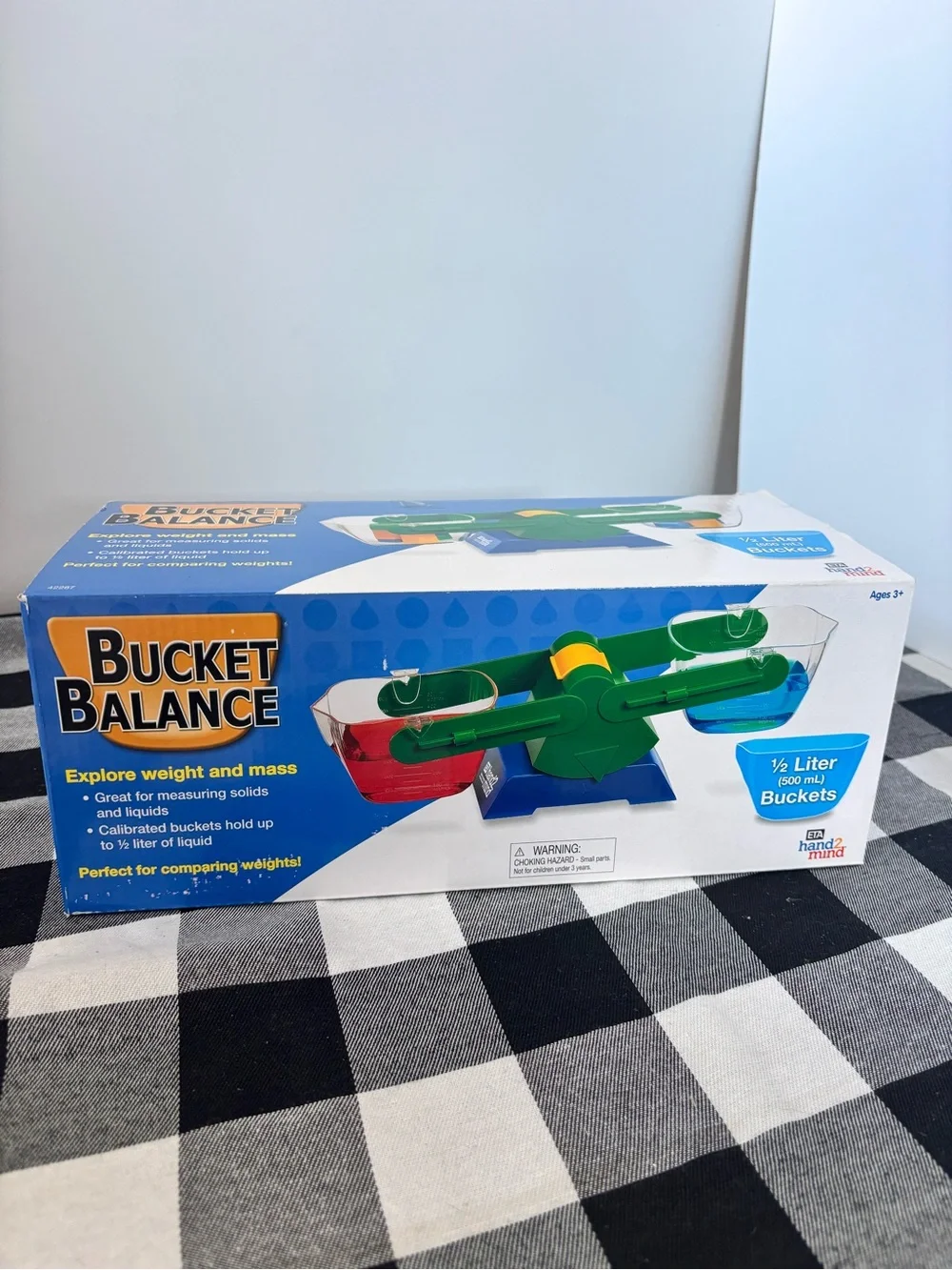 Child Science Math Bucket Balance School